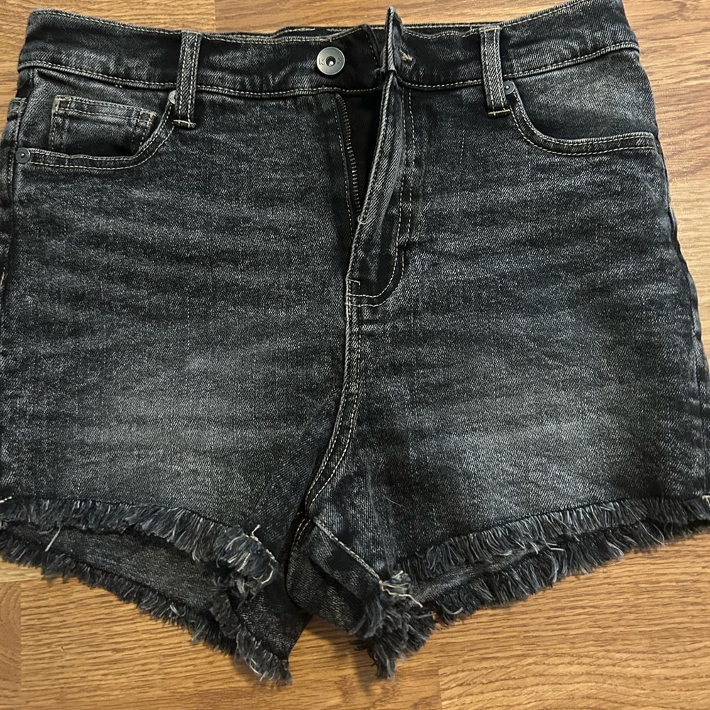 Kendall and Kylie jean shorts.